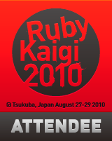 [RubyKaigi2010 ATTENDEE]